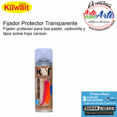 FIJADOR PROTECTOR EN AEROSOL KUWAIT TRANSPARENTE 240cc - PRECIO UNITARIO - 3 CUOTAS SIN INTERES - DESCUENTOS POR PAGO EFECTIVO, DEBITO Y CREDITO EN UN PAGO