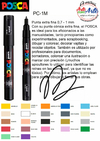 MARCADOR UNI POSCA PC-1M Punta extra fina 0,7 - 1 mm - PRECIO UNITARIO - 3 CUOTAS SIN INTERES - DESCUENTOS POR PAGO EFECTIVO, DEBITO Y CREDITO EN UN PAGO