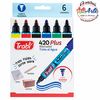 MARCADORES TRABI AL AGUA COLOR MARKER 420 Est. Surt. 6 col - 3 CUOTAS SIN INTERES - DESCUENTOS POR PAGO EFECTIVO, DEBITO Y CREDITO EN UN PAGO