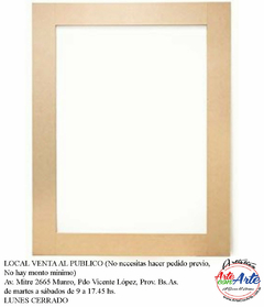 MARCO SELFIE GR 60X90 ext. 45x75 int. 9mm esp. - 3 CUOTAS SIN INTERES - DESCUENTOS POR PAGO EFECTIVO, DEBITO Y CREDITO EN UN PAGO