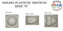 MOLDES PLASTICOS EROTICOS SERIE "D" - 3 CUOTAS SIN INTERES - DESCUENTOS POR PAGO EFECTIVO, DEBITO Y CREDITO EN UN PAGO