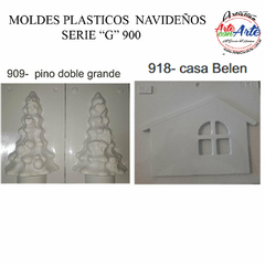 MOLDES PLASTICOS NAVIDAD SERIE "G" P900 - 3 CUOTAS SIN INTERES - DESCUENTOS POR PAGO EFECTIVO, DEBITO Y CREDITO EN UN PAGO