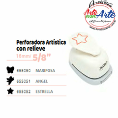 PERFORADORA ARTISTICA 17mm 3/4" CON RELIEVE - 3 CUOTAS SIN INTERES - DESCUENTOS POR PAGO EFECTIVO, DEBITO Y CREDITO EN UN PAGO