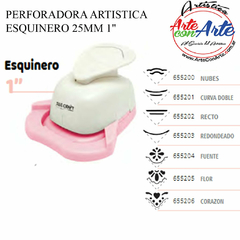 PERFORADORA ARTISTICA ESQUINERO 25MM 1" - 3 CUOTAS SIN INTERES - DESCUENTOS POR PAGO EFECTIVO, DEBITO Y CREDITO EN UN PAGO