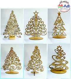 ARBOL NAVIDAD CON BASE 30 CM C-LASER - PRECIO UNITARIO