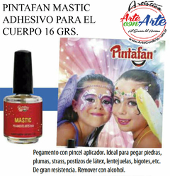 PINTAFAN MASTIC ADHESIVO PARA EL CUERPO 16 GRS. - 3 CUOTAS SIN INTERES - DESCUENTOS POR PAGO EFECTIVO, DEBITO Y CREDITO EN UN PAGO