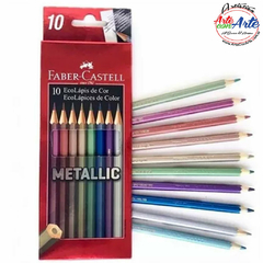 PINTURITAS FABER CASTELL METALLIC X 10 UNID. --- 3 CUOTAS SIN INTERES - DESCUENTOS POR PAGO EFECTIVO, DEBITO Y CREDITO EN UN PAGO