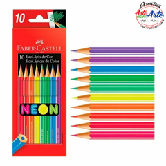 PINTURITAS FABER CASTELL NEON X 10 UNID. --- 3 CUOTAS SIN INTERES - DESCUENTOS POR PAGO EFECTIVO, DEBITO Y CREDITO EN UN PAGO