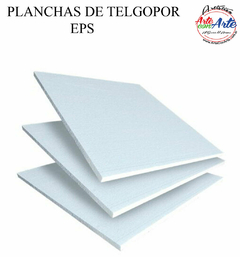 EPS PLANCHA DE TELGOPOR 20MM 50X50 cm 11 kg x m3 - 3 CUOTAS SIN INTERES - DESCUENTOS POR PAGO EFECTIVO, DEBITO Y CREDITO EN UN PAGO