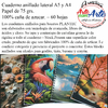 CUADERNOS PLANTEC A5 75G X 60 HS CAÑA AZUCAR o BLANCO LISO ANILLADO DOBLE - 3 CUOTAS SIN INTERES - DESCUENTOS POR PAGO EFECTIVO, DEBITO Y CREDITO EN UN PAGO