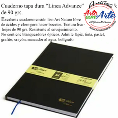 CUADERNO TAPA DURA ART NATURE 90 GR LISO, PUNTEADO, RAYADO o CUADRICULADO 80 hojas tamaño A5 - 3 CUOTAS SIN INTERES - DESCUENTOS POR PAGO EFECTIVO, DEBITO Y CREDITO EN UN PAGO