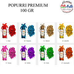 POPURRI PREMIUM 100 GR - 3 CUOTAS SIN INTERES - DESCUENTOS POR PAGO EFECTIVO, DEBITO Y CREDITO EN UN PAGO