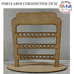 PORTA AROS CORAZONCITOS 25 CM - 3 CUOTAS SIN INTERES - DESCUENTOS POR PAGO EFECTIVO, DEBITO Y CREDITO EN UN PAGO