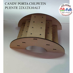 CANDY PORTA CHUPETIN PUENTE 22X12X10ALT C-LASER