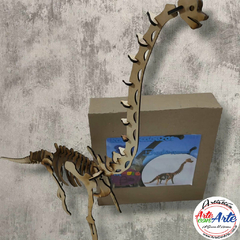 PUZLE O ROMPE CABEZAS 3D CORTE LASER TIRANOSAURUS REX - 3 CUOTAS SIN INTERES - DESCUENTOS POR PAGO EFECTIVO, DEBITO Y CREDITO EN UN PAGO - comprar online