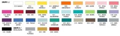 COMBO 12 CHALK EQARTE 200 CC Colores G1 a elecci½n - comprar online