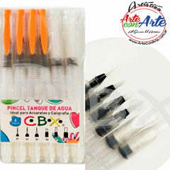 SET PINCELES TANQUE AGUA X 6 UNID.