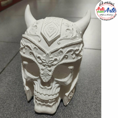 YESO SM604 Calavera Vikinga - 20 cm