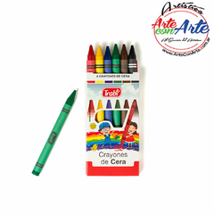 CRAYONES TRABI X 6 SURT - 3 CUOTAS SIN INTERES - DESCUENTOS POR PAGO EFECTIVO, DEBITO Y CREDITO EN UN PAGO