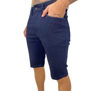 BERMUDA MASC JEANS ESCURA POLO WEAR