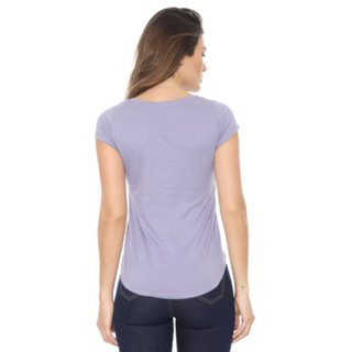 Camiseta Polo Wear Logo Lilas