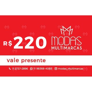 Vale Presente - R$ 220