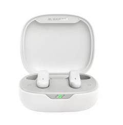 Auriculares Inalámbricos Jbl Wave Flex Bluetooth Tws Blanco