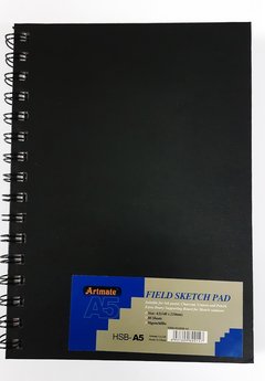 Cuaderno liso tapa dura A5 80h. 96gr.