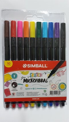 Micofibras 10 colores Simball en internet