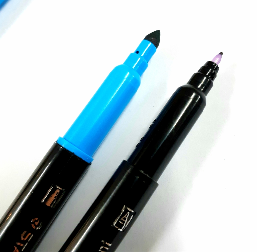 Marcadores Permanentes Staedtler con Doble Punta 18 Colores