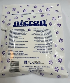 Porcelana fria 500g Nicron - comprar online