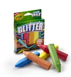 Tizas Glitter x 5 colores Crayola en internet