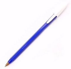 Boligrafo Bic azul 1mm opaco