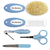 Kit Higiene Completo c/ 5 peças KaBaby Azul - Artigos para Bebês e Gestantes KaBaby