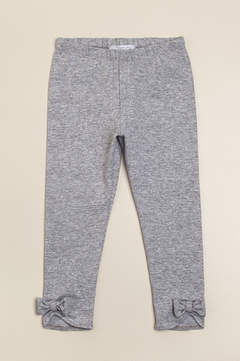 LEGGING GRIS CON MOÑO