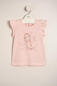 REMERA MUSICAL ROSA - comprar online