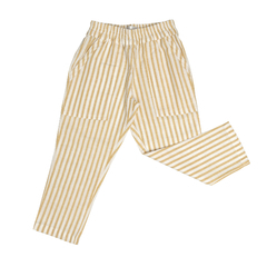 PANTALON BALI LINO RAYITAS MAIZ - comprar online