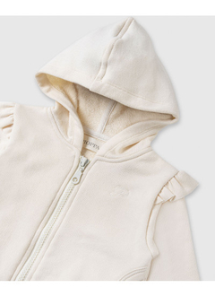 CAMPERA CON CAPUCHA CREAM en internet