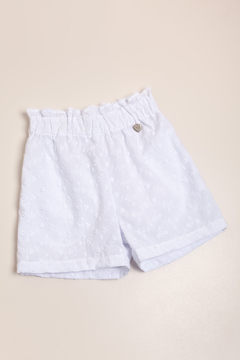 SHORT DE BRODERIE BIANCA