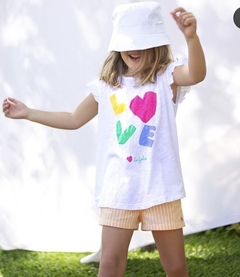 REMERA LOVE ALETAS