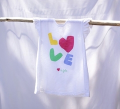 REMERA LOVE ALETAS - comprar online