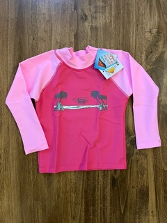 REMERA PROTECCION UV ROSA