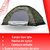 Carpa Igloo 4 Personas Impermeable Camuflado Campamento - comprar online