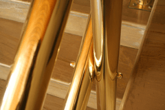 Baranda de bronce | Palier - Metales Milgrom