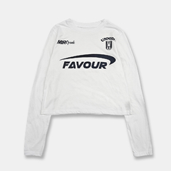 [FAVOUR] REMERA CROP M/LAGRGA EST. #1125 - comprar online