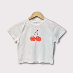 [CHERRY2] REMERA BABY TEE ESTAMPADO #1330