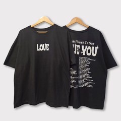 [LOVE] REMERA OVER ESTAMPADO #1331 - tienda online