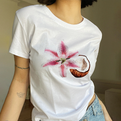 [FLOR.COCO] REMERA ALGODON EST. #1341 en internet