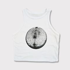 [MIRROR BALL] TOP ESTAMPADO. en internet