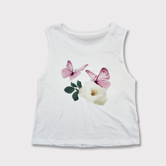 [MARIPOSA.FLOR] Musculosa algodon jersey #1348 - comprar online